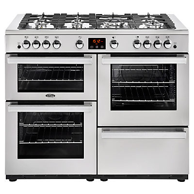 Belling Cookcentre 110G Gas Range Cooker Stainless Steel
